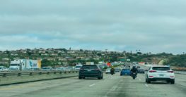 Cars on the texas road