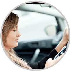 Texting and driving accident lawyer