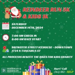 Reindeer Run 5k Flyer