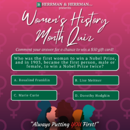 Women's History Month Trivia Quiz